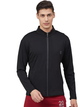 CHKOKKO - Black Mens Sports Jackets