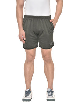 CHKOKKO - Olive Men Sports Workout Gym Shorts