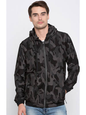 spykar black jacket