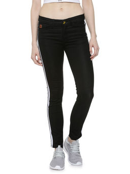 PINACOLADA - Black Stylish Solid Super Skinny Casual Denim Jeans