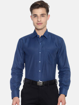 Campus Sutra - Navy Blue Casual Shirt