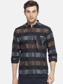 Campus Sutra - Men Checkered Casual Multicolor Shirt