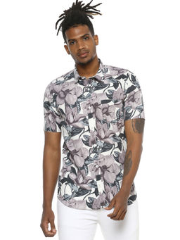 Campus Sutra - Men Multi colour Printed Casual Shirt