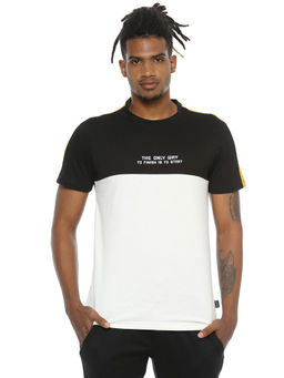 Campus Sutra - Men Short Sleeve Solid Multi Casual T-Shirt