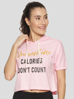 PINACOLADA - Women Casual Full Sleeve Printed Pink Top