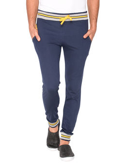Campus Sutra - Blue Solid Trackpant