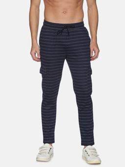 Campus Sutra - Men Stylish Striped Evening Trackpant