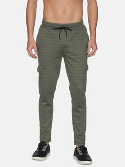 Campus Sutra - Men Stylish Striped Evening Trackpant