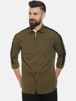 Campus Sutra - Men Self Design Casual Multicolor Shirt