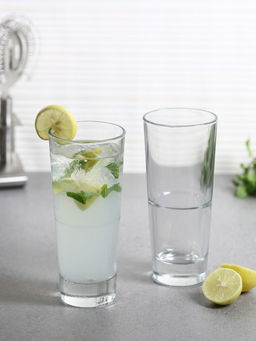 Uniglass - Oxford Hi Ball Glass Lead Free 290ml Transparent Set of 6