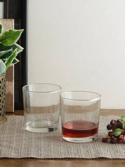 Uniglass - Stackable Glass Bowl Lead Free Tranparent 140ml Set of 6