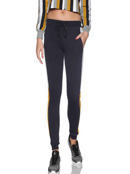 PINACOLADA - Women Navy Blue Solid Tights