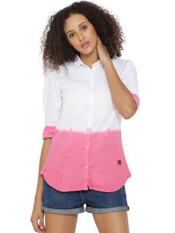 PINACOLADA - Women Solid Casual White Shirt