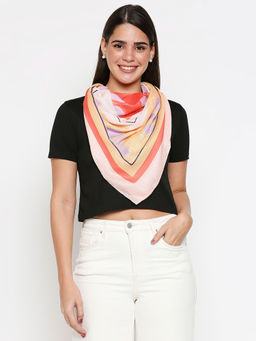 Twenty Dresses by Nykaa Fashion - Cream Once In A Full Bloom Scarf