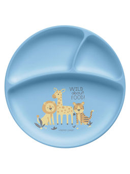 Stephen Joseph - Silicone Baby Plate Zoo