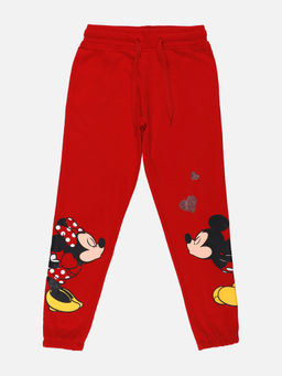 Kidsville - Minnie Featured Red Joggers