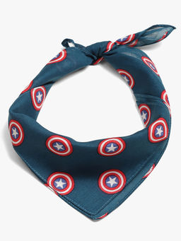 Free Authority - Turquoise Printed Scarf