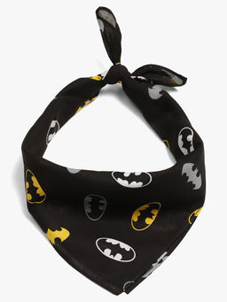 Free Authority - Black Printed Scarf