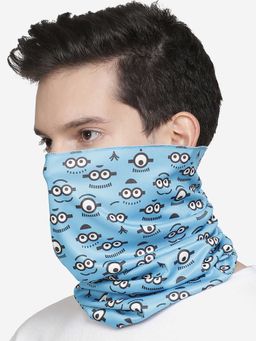 Free Authority - Blue Printed Scarf
