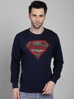 Free Authority - Superman Featured Sweatshirt For Men
