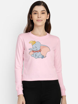 Free Authority - Disney Princess Printed Pink Sweatshirt