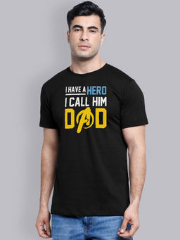 Free Authority - Avengers Featured Black T-Shirt For Men