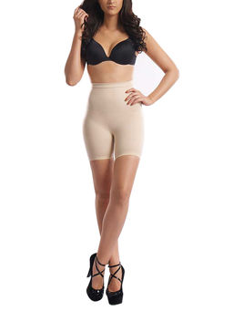 Swee - Iris Low Waist And Short Thigh Shaper For Women - Nude