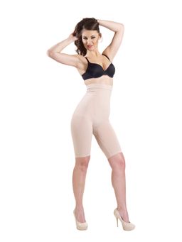 Swee - Glory High Waist Shaper Brief For Women - Nude