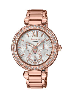 Casio - SX211 Sheen Rose Gold ( SHE-3061PG-7AUDR ) Analog Watch - For Women
