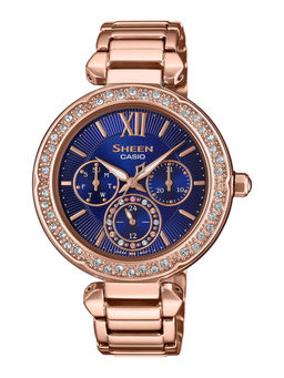 Casio - SX268 Sheen Rose Gold ( SHE-3061PG-2AUDF ) Analog Watch - For Women