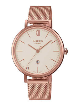 Casio - SX276 Sheen Rose Gold ( SHE-4539CGM-4AUDF ) Analog Watch - For Women
