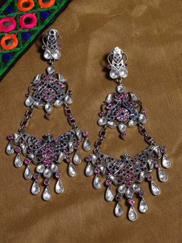 Tribe Amrapali - Silver Amaira Earrings