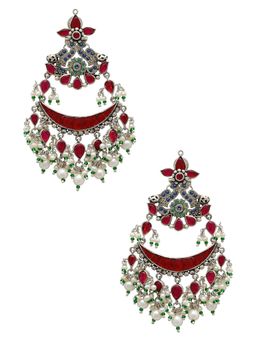 Tribe Amrapali - Silver Anjari Earrings