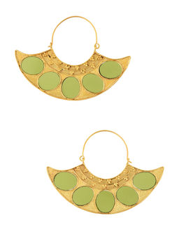 Tribe Amrapali - Silver Harita Hoops