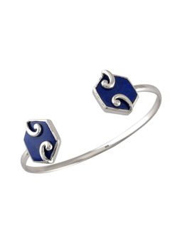 Tribe Amrapali - Sterling Silver Stone Cuff