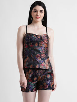 Zink London - Multi-Color Self Design Regular Top