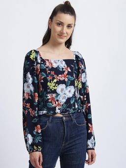 Zink London - Women Navy Blue Top