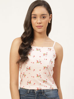 Trend Arrest - Pink Printed Top