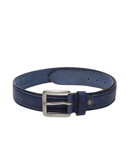 Teakwood - Leathers Blue Solid Belt