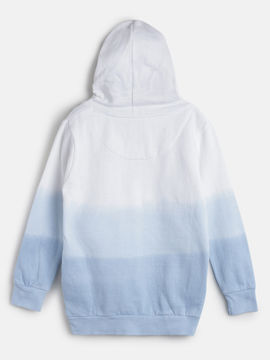 Blue ombre sweatshirt clearance