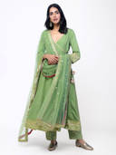 Green color option, Sold out, Currently selected