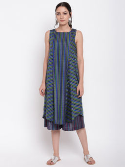 trueBrowns - Multi-Color Striped Co-ordinates (Set of 2)