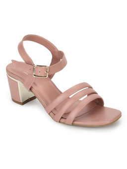 Truffle Collection - Pink Solid Heels
