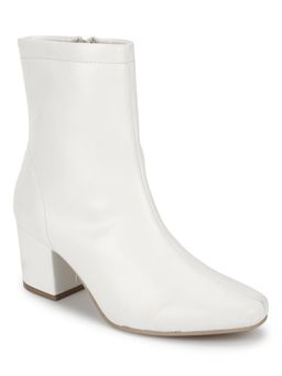 Truffle Collection - White Solid Boots