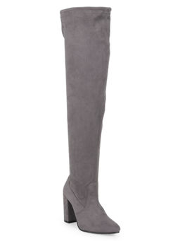 Truffle Collection - Grey Solid Boots