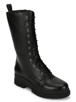 Truffle Collection - Black Solid Boots