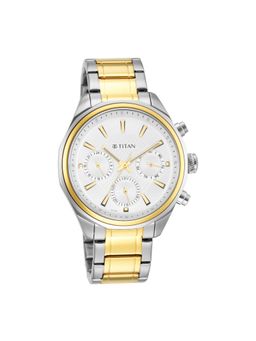 Titan - Regalia Opulent 1829BM01 White Dial Analog watch for Men 1829BM01