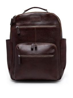 Teakwood - Leathers Brown Solid Backpack