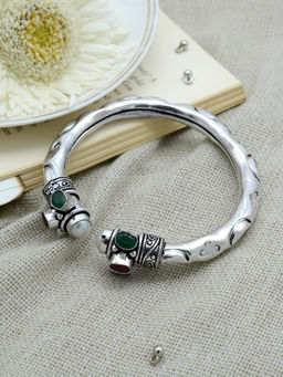 Teejh - by Joker and Witch Trisha Multi-Color Stone Bracelet Cuff