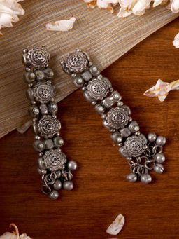 Teejh - By Joker and Witch Silver Brass Earrings